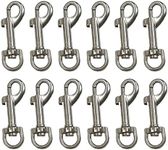 12 Pcs Trigger Clips Clasp, 5cm Zin