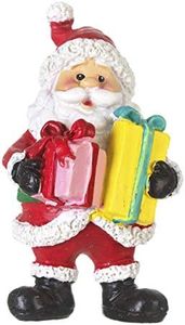 Darice Mini Père Noël avec Cadeaux : Noël, 5 x 7 cm, Multicolore