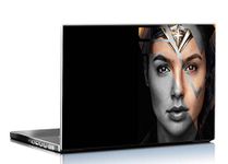 PIXELARTZ Laptop Wonder Woman Diana Prince 15.6 Inches Skins/Stickers for Dell-Lenovo-Acer-HP (5004)