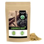 Licorice root dried (250g, 8.8oz), Licorice root tea, licorice root cut, 100% pure and natural for the preparation of tea