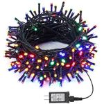 Joomer Christmas Lights 200 LED String Lights, 8 Modes Timer, Waterproof Plug-in Fairy Lights for Home, Garden, Party, Holiday, Tree - Ideal for Christmas Decor (Multicolor)