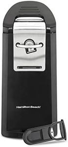 Hamilton Beach 76608 Electric, Black Smooth Touch Can Opener Tall