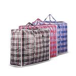 AAYAW Reusable & Versatile Large Laundry Bags with Reinforced Zips & Handles - Multi-Pack Options - Durable for Clothing & Bedding - Ideal for Storage, Moving & Travel (+/-10%) (Pack of 3)