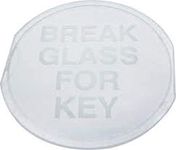 FSSS Ltd BREAK GLASS KEY BOX HAMMER & CHAIN COVER SIGN FIRE ALARM EMERGENCY NEW DIY SAFETY SECURITY LANDLORD HIMO RETAIL (Replacement cover)