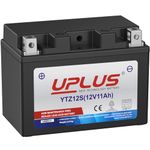 UPLUS YTZ12S Motorcycle Powersport Battery, 12V 11Ah, CCA 165A, AGM-Maintenance Free Sealed Batteries for Motorcycle, ATV's, Personal Watercraft and Snowmobiles