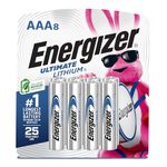 Energizer Ultimate Lithium AAA Batteries (8 Pack), Lithium Triple A Batteries