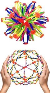 Expandable Breathing Ball - Stress Relief Toy Expandable Ball Sphere Wind-Up Toys for Anxiety Relief Expandable Sphere Ball Toy - Expanding Ball Toy Sphere Wind-Up Toys Adults Anxiety Sensory Balls