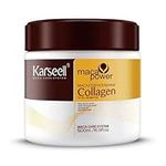 Karseell Collagen Haircare Treatment Natural Argan Oil Hair Mask Deep Conditioning For Dry Damaged Hair All Hair Type 16.9 Oz 500ml Hair Care