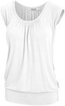 LL WT1054 Womens Solid Short Sleeve