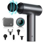 arboleaf Massage Gun Deep Tissue, 6 Speeds Muscle Massage Gun Sports Massager Gun with Case and Type-C Charging, Powerful Percussion Massage Gun for Home Gym Office Muscle Pain Relief