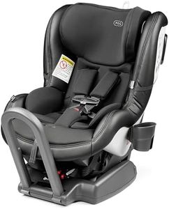 Peg Perego Primo Viaggio Convertible Kinetic - Reversible Car Seat - Rear Facing for Children 5 to 45 lbs and Forward Facing for Children 26.5 to 65 lbs - Made in Italy - Licorice (Black)