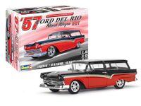 Revell 14548 '57 Ford Del Rio Ranch Wagon 2'N1 1:25 Scale 197-Piece Skill Level 5 Model Building Kit