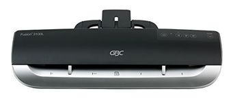 GBC A3 Fusion 3100L Laminator, High Speed Laminating, 1 Min. Warm-Up Time, Hot and Cold Laminating, For Office & School, 75 to 175 mic Laminating Films, Black/Silver, 4400750EU