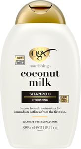 OGX Coconut Milk Hydrating Shampoo – Sulfate Free, 385ml