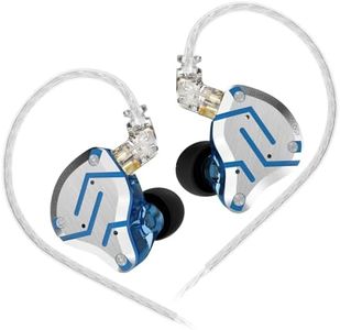 KZ ZS10 Pro IEM in Ear Monitor, 4BA 1DD KZ Headphone Multi Driver in Ear Earphone for Systerm,KZ Earphone on Stage in Ear Monitor for Singer Guitarist Drummer (Glare Blue, No Mic)…