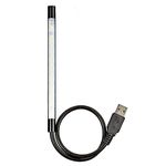 Portable USB Flexible Stick Dimmable Touch Switch LED White Light Lamp for Laptop Computer PC