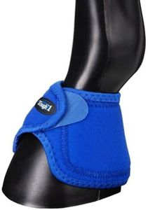 Tough 1 Performers 1St Choice No Turn Bell Boots, Royal Blue, Medium