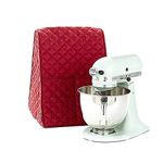 Stand Mixer Dust-proof Cover with Organizer Bag for KitchenAid Mixer to Keep Clean and Safe(Red)