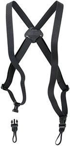 OP/TECH USA Bino/Cam Harness - Self-Adjusting Harness with Quick Disconnects - Elastic