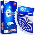 Teeth Whitening Strips, Teeth Whitening Strips for Sensitive Teeth 14 Sessions- Whitening Strips for Teeth Strips Advanced Whitening Teeth Strips 5D White Tooth Whitening Strips