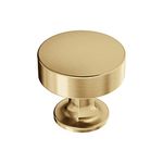 Amerock BP37102CZ | Champagne Bronze Cabinet Knob | Furniture Hardware | Kitchen Cabinet Door Knob | Everett | Bathroom Drawer Knob