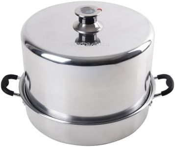 Kitchen Crop Steam Canner with Temperature Indicator (Aluminum Steam Canner)