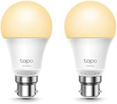 Tp-link tapo Dimmable Smart Wi-Fi Light Bulb, B22, 2-Pack