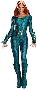 Secret Wishes Women's Aquaman Movie Adult Deluxe Mera Costume Adult Costume - Multi - Small