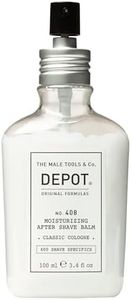 DEPOT No. 408 After Shave Balm | Soothing Moisturizer for Sensitive Skin| With Black Tea, Oat Extract & Glycerin| 3.3 fl.oz.