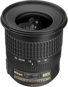 Nikon AF-S DX NIKKOR 10-24mm f/3.5-4.5G ED Zoom Lens with Auto Focus for Nikon DSLR Cameras