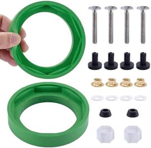 RAINGOWN Toilet Replacement Kit Inside Tank, Includes 3 Inch 2 Pack Toilet Tank Gasket, Bolts and Other Essential Parts for Toilet Tank Parts Champion 4 Toilet Parts AS738756-0070A