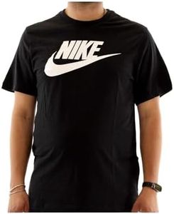 Nike Men's Sportswear T-Shirt, Black/White, XL