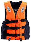 TRAY Adult Life Jacket Lifesaving Swimming Boating Sailing Vest