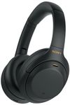 Sony WH-1000XM4 Noise Cancelling Wireless Headphones - 30 hours battery life - Over Ear style - Optimised for Alexa and the Google Assistant - with built-in mic for phone calls - Black