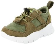 Timberland Unisex Kids Boroughs Project (Toddler) Sneaker, Dark Green Suede, 8.5 UK