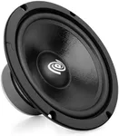 Pyle 8 Inch Car Midbass Woofer - 360 Watt High Powered Car Audio Sound Component Speaker System w/High-Temperature Kapton Voice Coil, 200Hz-5kHz Frequency, 94 dB, 8 Ohm, 35 oz Magnet - PDMR8