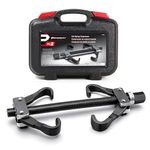 Powerbuilt Strut Coil Spring Compressor Tool Kit, Compress, Remove and Install Vehicle Strut and Coil Springs Set for Vehicles, Storage Case - 648628