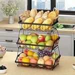 3 Tier Countertop Fruit Basket Bowl