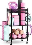 VOPEAK Metal Storage Rack for Yoga 