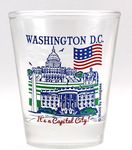 Washington D.C. Great American Cities Collection Shot Glass