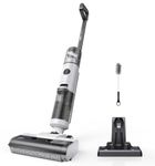 JONR ED12 Cordless Wet Dry Vacuum and Mop, 3-in-1 Self-Cleaning Floor Washer for Hardwood Tile Laminate, 0.1 Inch Edge Cleaner, Self-Propelled, Lightweight for Spills Pet Hair (L)