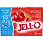 Jell-O Strawberry Jelly Powder, 10.1g (Pack of 18)