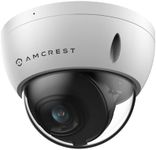 Amcrest UltraHD 4K (8MP) Outdoor Security POE IP Camera, 3840x2160, 98ft NightVision, 2.8mm Lens, IP67 Weatherproof, IK10 Vandal Resistant Dome, MicroSD Recording, White (IP8M-2493EW)