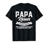 Papa Knows Everything Shirt 60th Gi