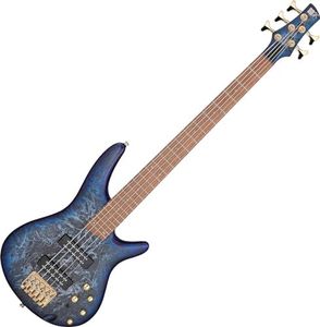Ibanez SR Standard 5-string Electric Bass - Cosmic Blue Frozen Matte