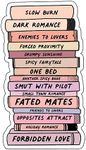 Smut List Sticker, Book Sticker, Kindle Sticker, Smut Sticker, Smutty, Reading, Enemies to Lovers Sticker, Bookish Gift, E-Reader Gift, Book Lovers (3in)