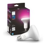 Philips Hue Smart 85W BR30 LED Bulb - White and Color Ambiance Color-Changing Light - 1 Pack - 1200LM - E26 - Indoor - Control with Hue App - Works with Alexa, Google Assistant and Apple Homekit