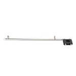 Keenso 390mm/15.35in Marine Rail Type Flag Pole Adjustable Stainless Steel for Boats Yachts Sailboats SpeedboatsBoat/Yacht Parts and Accessories