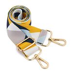 ZOOEASS Wide Shoulder Strap, Guitar Style Adjustable Purse Strap with Gold Buckle Replacement Woven Crossbody Straps for Handbags((3.8CM) Color21)