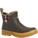 Muck Boots Women's Originals Ankle Pull On Waterproof Ankle Boot, Brown, 5